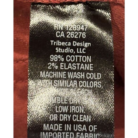 Nili Lotan Cropped French Military Pants in Henna NWT Size 4 - Picture 8 of 8